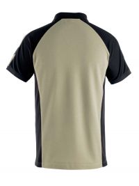 Modernes Mascot Poloshirt in Beige